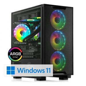 PC Gaming - CSL COMPUTER - M10520H - AMD Ryzen 7 7700X - Radeon RX 6700 XT - 16 Go RAM - Neuf