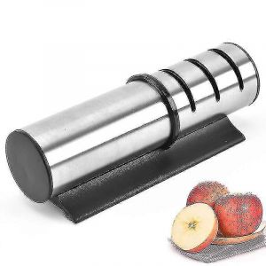 Aiguiseur De Couteaux De Cuisine,Aiguiseur Cindrical Multifonctionnel Maison Acier Au Tungstène Pierre De Diamant Couteau Rapide Affûtage De Fruits Stic - Neuf