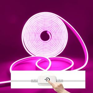 N&eacute;on Led En Dc12v, Ruban Led Strip Avec Variateur &Agrave; Interrupteur Tactile, Ip67 &Eacute;tanche Pour Panneau De D&eacute;coration Int&eacute;rieur Et Ext&eacute;rieur - Neuf