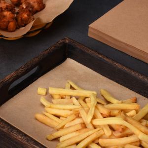 Subzonal-Feuilles De Papier Cuisson,100 Pcs Papier Cuisson Feuille Prédécoupé Papier Sulfurisé Papier Parchemin De Cuisson Pour La Cuisson, La Cuisine, La Rôtisserie - Neuf