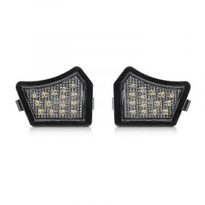 2pcs led sous les lumières de miroir latéral bienvenue lampes de flaque d'eau pour c30 c70 s40 s60 s80 v40 v50 v60 v70 xc - Neuf