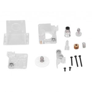 Kit d'extrudeuse 1,75 mm en acrylique transparent Kit de remplacement pour imprimante 3D V6 A-B - Neuf