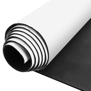 Rouleau de Mousse Autocollante 300mmx1.5mm x3m plaque de mousse néoprène multifonction,pour joint de porte et fenêtre,insonorisant,résistant aux intempéries,DIY (300mmx1.5mmx3m) - Neuf