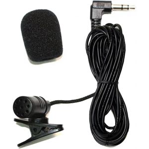 Microphone Externe Bluetooth,Autoradio Microphone Externe,Micro Autoradio,Micro Cravate,Voiture Microphone Stéréo,Micro Voiture,Microphone Externe Main Libre Jack,Microphone Portable pour Autoradio - Neuf