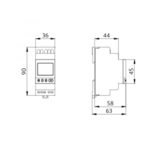 Ts-dw-2-nfc Horloge Modulaire Digitale Hebdomadaire Chronolux 93152 - Neuf