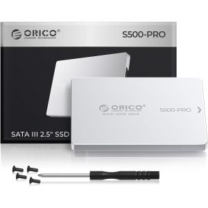 ChenQuanSarl-Ssd Sata 2To, Ssd 2.5"" Interne, Jusqu'À 550Mb/S, 3D Nand Sata Iii Disque Ssd Avec Coque En Aluminium, Pour Desktop Laptop Ps4 Nas Diy External Drive - S500Pro - Neuf