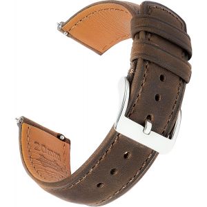 Tianyi-Bracelet Montre 22mm 20mm 18mm 19mm, Bracelets De Montres Pour Homme/Femme, Bracelet Montre Cuir De Lib&eacute;ration Rapide,Bracelet Montre Crocodile Relief - Neuf