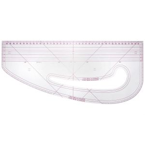 R&egrave;gle courbe de couture pour tailleurs et cr&eacute;ateurs - Outil de patronage de 43 cm - Neuf