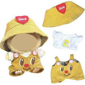 KALANKA-Poupées Vêtements, Peluche de 17 cm, Vêtements pour Poupée 17cm, Accessoires pour Poupées La-bu, Vêtements bubu Peluche de 17 cm (Ne Contient Pas de Poupées) - Neuf