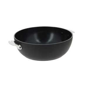 De Buyer - Sauteuse Bomb&eacute;e Antiadh&eacute;sive C&eacute;ramique 24cm 8265.24 - Neuf