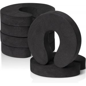 6pcs Bloque Porte Bébé Securite Placard Enfant(Noir), Protection Bloque Securite Enfants, Doigts Anti-Pincement Bloc Porte Securite Fenetre Bebe Bloque-Porte Foam, Stop-Porte Mousse Porte Protection - Neuf