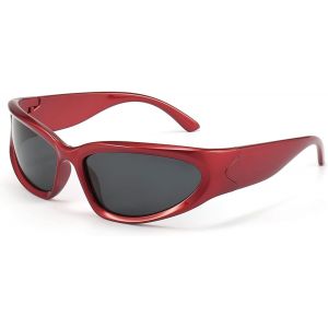 Lunette De Soleil Polarisée Sport Pour Homme Femme, Lunette Polarisante Peche Lunettes De Sport Pour Vélo Cyclisme Ski Course Conduite Golf Uv400 - Neuf