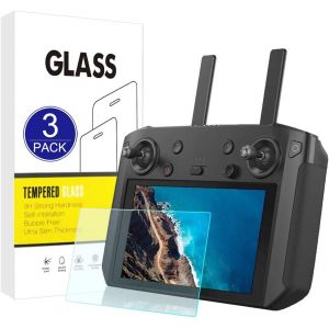 Kal-[3 Pièces] Compatible Avec Le Protecteur D'écran Dji Mavic 2 Pro/Zoom,Film De Protection 2.5d[Dureté 9h,Installation Facile,Incassable] Qualité Supérieure Film En Verre Trempé-Kalanka - Neuf