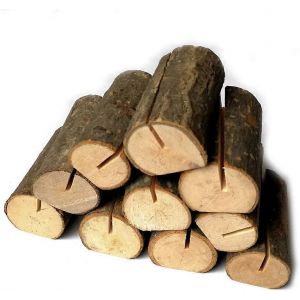 30 Pcs Rustique Bois Placecard Holders Party Mariage Table Numéros Cartes Holder Stand Bar En Bois - Neuf