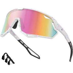 Lunettes De Soleil De Cyclisme Pour Homme Et Femme ¿ Protection Uv400 ¿ Lunettes De Sport Pour Course À Pied, Baseball, Vtt, Golf, Softball[Z3149] - Neuf