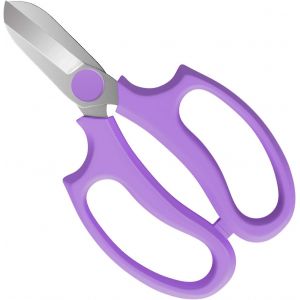 Sécateur à Jardin/Ciseaux de Greffage en Acier de Haute Qualité,Jardinage Professionnel,Parfait Pour Ranger Les Plantes et Le Jardin-Violet - Neuf