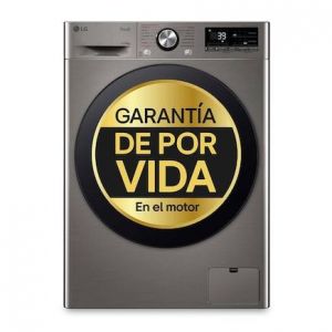 LG F4DR6010AGM machine &agrave; laver s&eacute;chante Pose libre chargement frontal Acier inoxydable - Neuf