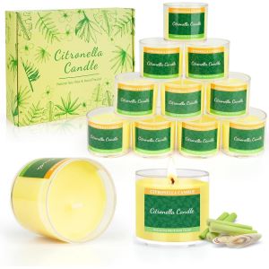 ERYI- Bougie Flottante, Cire De Paraffine Blanc, 4.5Cm L X 4.5Cm W X 3Cm H Sans Parfum Lot De 20 - Neuf