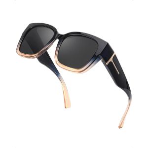 Fit Over Lunettes De Soleil Polaris&eacute;es Pour Homme Et Femme - Neuf