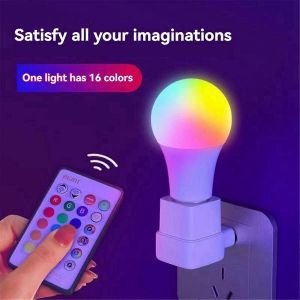 Ampoule Led Color&eacute;e E27 &Agrave; Vis,Intensit&eacute; Variable,15 W - Neuf