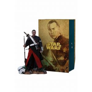 Figurine Hot Toys Mms403 - Rogue One : A Star Wars Story - Chirrut Imwe Deluxe Version - Neuf