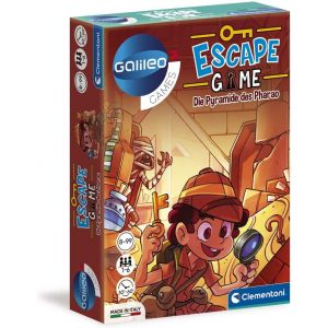 Eryi-La Pyramide Du Pharaon, Galileo Escape Game, Jeu Pour Enfants À Partir De 8 Ans, Carton, 11.2 X 15.6 X 3.2 - Neuf