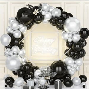 AYUHR-Arche Ballons Bleu et Orange,119Pièces Kit Guirlande Ballon Matte Bleu Foncé Orange Garçon Hommes Femmes Fille Baby Shower Anniversaire Mariage Proposition Valentin Bébé Nuptiale Douche Déco - Neuf