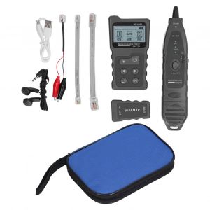 XYONG Testeur de cables reseau, localisateur de defauts, traqueur de cables POE multifonctionnel, detecteur de lignes avec sac - Neuf