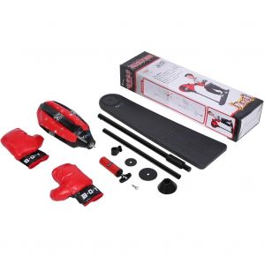 R&eacute;glable Enfants Enfants Boxe Sports Set Poin&ccedil;onnage Combat Vitesse Ball Sac Avec Gants Pompe - Neuf