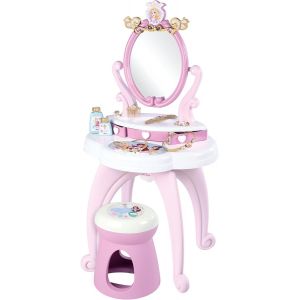 SUBZONAL-Princesses - Coiffeuse 2 en 1 - Miroir Orientable - 10 Accessoires - A Partir de 3 Ans - Neuf
