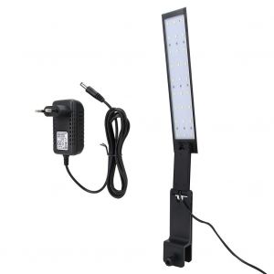Hjlian Lampe Led A Pince Pour Aquarium, Eclairage Pour Plantes Aquatiques (Prise Ue Jl-12t) - Neuf