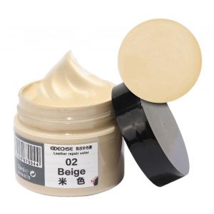 Gel de reparation pour cuir de couleur unie, pate de protection impermeable pour chaussures en cuir - Neuf