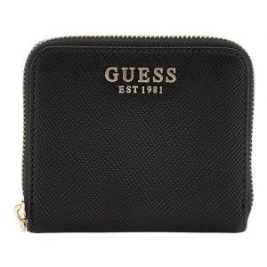 GUESS Porte-monnaie noir pour femme - Laurel SLG Small Zip Around Wallet 290927 - Neuf