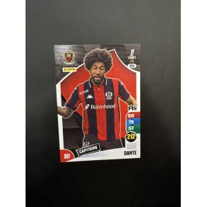 Dante #224 &ndash; Carte Panini Adrenalyn Xl Ligue 1 &ndash; Ogc Nice &ndash; D&eacute;fenseur (Capitaine) &ndash; Pokefantasy - Neuf