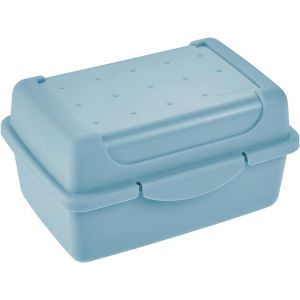 Boîte Fraîcheur Avec Fermeture À Clic,11 X 7,5 X 6 Cm,350 Ml,Luca Micro,Nordic Blue - Neuf