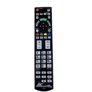 T&eacute;l&eacute;commande Panasonic tv N2QAYB000746 TH-L47DT50A TH-L42ET50A TH-L55WT50A TH-P50ST50A TH-P60ST50A TH-P65ST50 avec Bac - Neuf