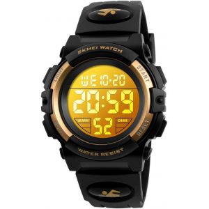 Kalanka-Enfants Montre Numérique Sport Extérieur 50m Étanche Montres Électroniques Réveil 12/24 H Chronomètre Calendrier Boy Girl Montre - Neuf