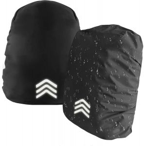 Eryi-2 Pièces Housse De Pluie Pour Sac À Dos Avec Bandes Réfléchissantes, Housse De Pluie Imperméable Pour Sac À Dos, Protection Sac À Dos Pluie, Pour Camping Randonnée Voyage Cyclisme - Neuf