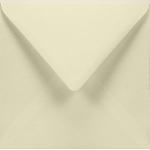 50 enveloppes ivoires 155 x 155 mm 120g Aster Smooth Ivory enveloppes carrées enveloppes élégantes de haute qualité pour cartes de v?ux invitations mariage Baptême communion anniversaires - Neuf