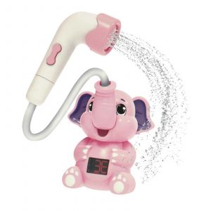 Ensemble De Jouets De Bain Rechargeables Avec Pommeau De Douche Réglable Pour Nouveau-Nés Et Tout-Petits, Rose-Rose - Neuf