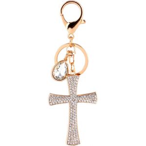 KAL-Porte-Cl&eacute;s, Croix Porte-Cl&eacute;s Cristal Talon Haut Chaussure Pendentif Porte-Cl&eacute;s Pour Femmes Dames Filles T&eacute;l&eacute;phone Sac &Agrave; Main Sac D&eacute;coration Cadeauhomme - Neuf