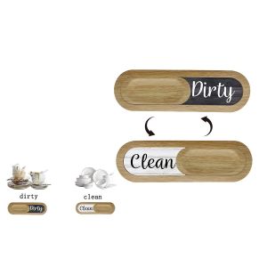 Indicateur magn&eacute;tique &laquo; Propre/Sale &raquo; pour lave-vaisselle - Indicateur magn&eacute;tique d'&eacute;tat de la vaisselle - Neuf