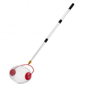 Ramasse-Balles De Golf Roulant Reglable En 3 Sections, Multifonctionnel, Pour L'exterieur, Sans Se Pencher, Grand Ramasseur De Noix - Neuf
