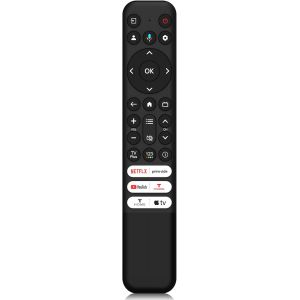 VornixorSarlshop-Remplacement Telecommande TCL pour TCL Smart TV 4K UHD QLED TV, Aucun R&eacute;glage Requis - Neuf