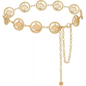 Tianyi-Chaîne De Taille En Métal Pour Femmes Ceinture À Maillons En Forme De Ventre Pour Robes - Neuf