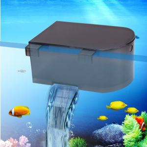 Hjlian Filtre Suspendu Ultra-Silencieux En Forme De U Pour Aquarium Avec Pompe A Eau, Noir, 220-240 V (S) - Neuf