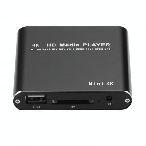 Passerelle Multimédia 4K USB HDMI Audio Vidéo 4G Stockage Lecture Automatique Noir 2 YONIS - Neuf
