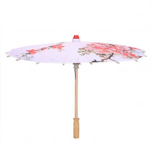 Hjlian Parapluie De Danse Artisanal, Impression Classique, Tissu De Soie, Decoration De Plafond Pour Enfants, Accessoires De Spectacle, Type Cs - Neuf