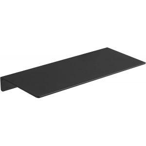 Petite &Eacute;tag&egrave;re Murale Flottante En M&eacute;tal - Etag&egrave;re Murale Flottante En M&eacute;tal, Petite &Eacute;tag&egrave;re De Salle De Bain, &Eacute;tag&egrave;re Murale De Rangement Et D'affichage (Blanc, 30cm) - Neuf