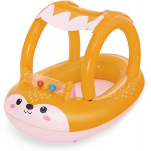 KAL-Inflatable Fox Float For Kids | Swimming Pool Inflatable, Swim Float, Pool Toys For Boys And Girls - Neuf